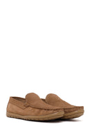 Erkek Vizon Süet Deri Loafer | Derimod