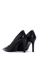 Kadın Siyah Deri Stiletto | Derimod