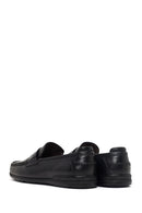 Erkek Siyah Deri Casual Loafer | Derimod