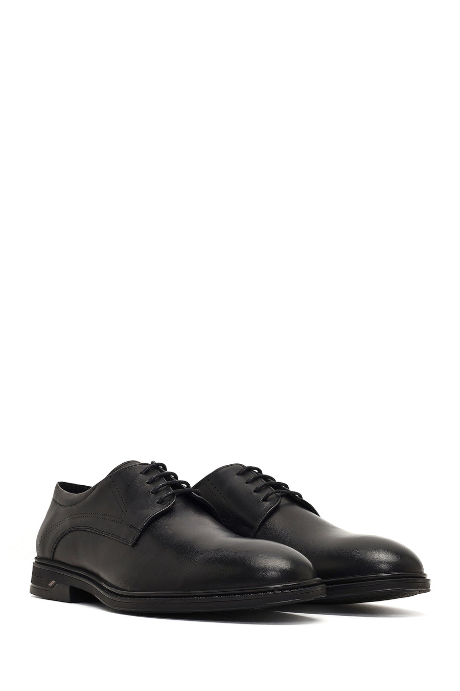 Derimod Fly Male Black Lace-Up Leather Casual Shoes