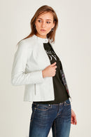 Janet Women's Leather Jacket | Derimod