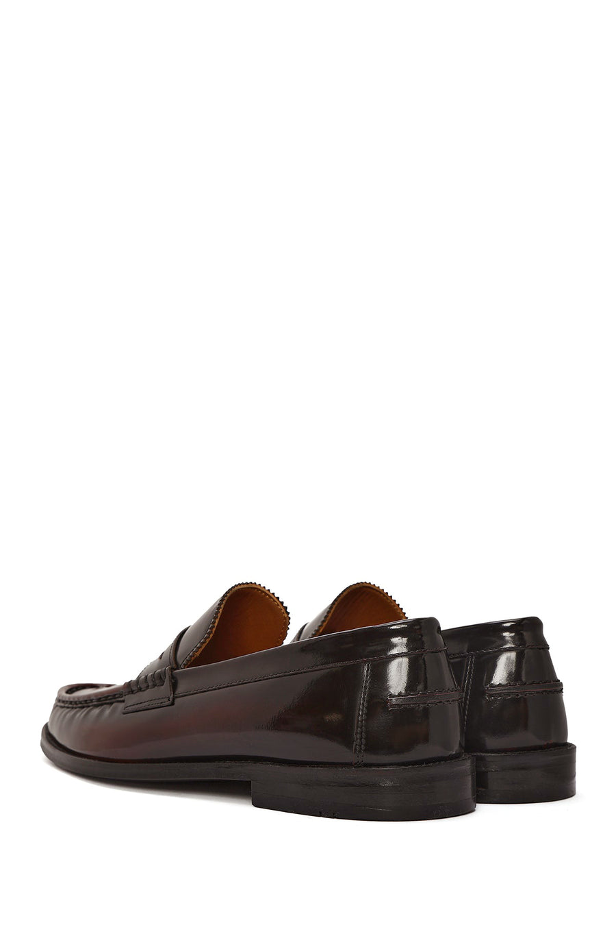Men's Burgundy Leather Classic Loafer