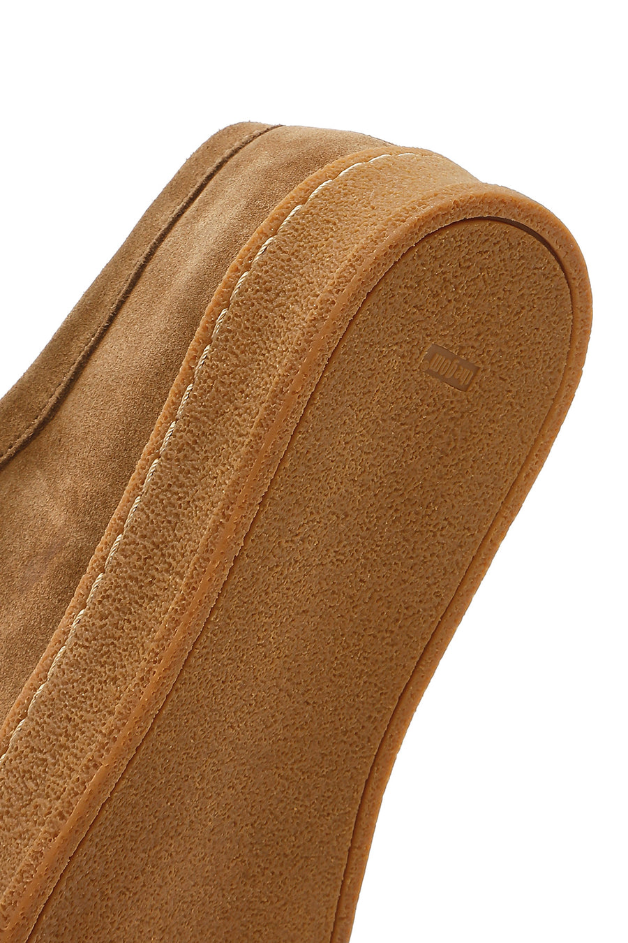 Women's Tan Suede Leather Masculine Shoes