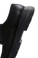 Men's Black Nubuck Leather Casual Shoes | Derimod