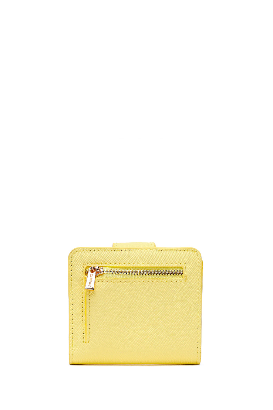 Woman Yellow Wallet