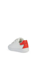 Geox Erkek Bebek Beyaz Eclyper Bantlı Deri Sneaker | Derimod
