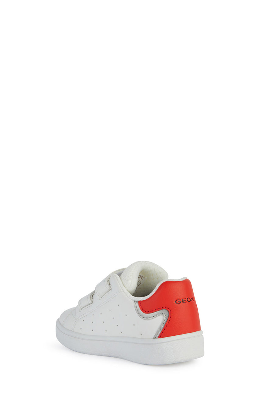 Geox Erkek Bebek Beyaz Eclyper Bantlı Deri Sneaker