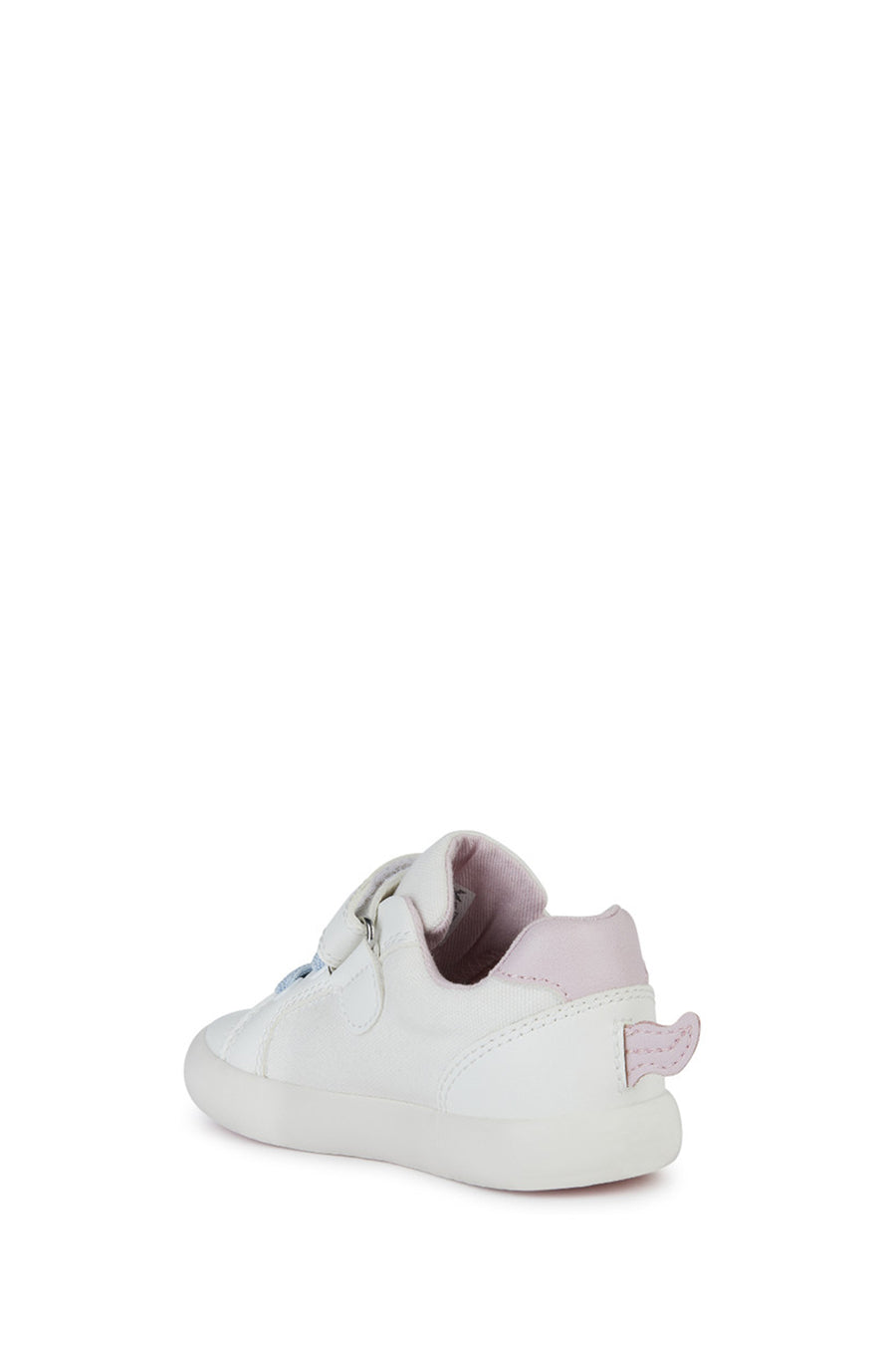 Geox Kız Bebek Beyaz Multy Bantlı Kumaş Sneaker