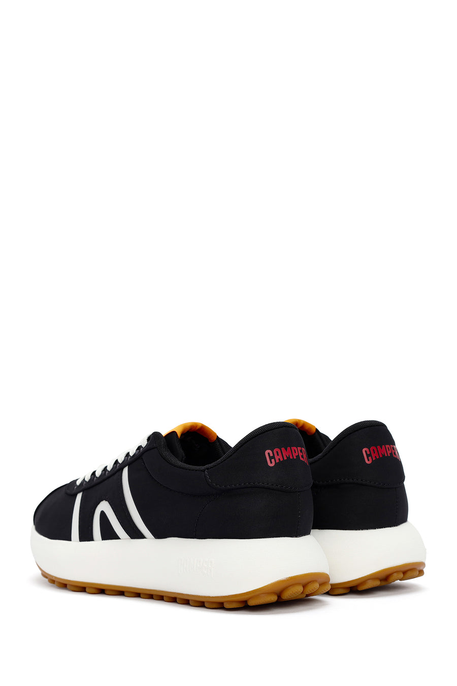 Camper Erkek Siyah Pelotas Athens Bağcıklı Kumaş Sneaker
