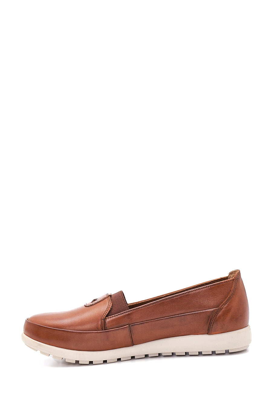 Women's Tan Leather Comfort Loafer