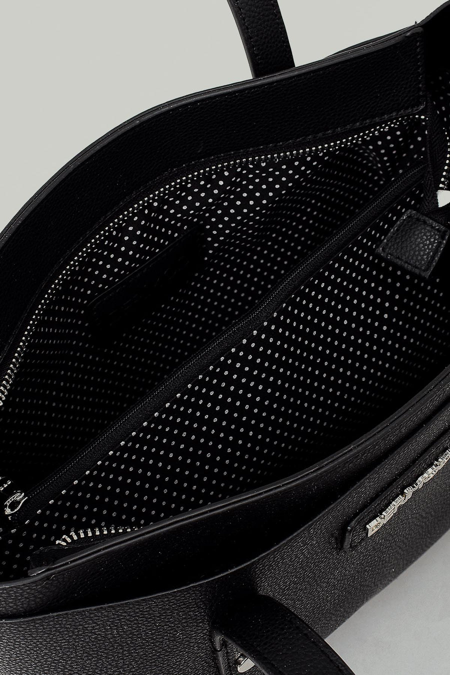 Women's Shoulder Bag with Staple Detail