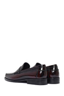 Erkek Bordo Deri Klasik Loafer | Derimod
