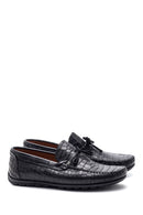 Erkek Deri Kroko Loafer | Derimod