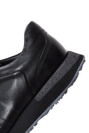 Erkek Siyah Deri Sneaker | Derimod