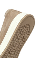 Erkek Bej Süet Deri Casual Loafer | Derimod