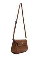 Women's Tan Long Strap Crossbody Bag | Derimod