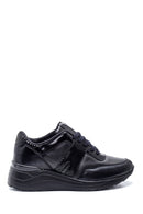 Kadın Deri Kroko Detaylı Sneaker | Derimod