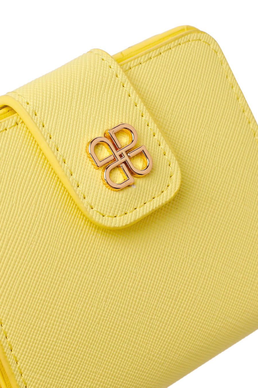 Woman Yellow Wallet