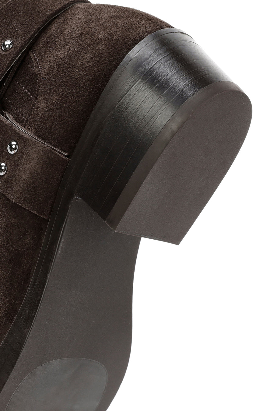 Women's Brown Suede Leather Cowboy Boots