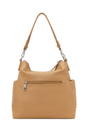 Woman Beige Long-Strap Shoulder Bag | Derimod