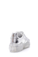Women's Transparent Sole Leather Sneaker | Derimod