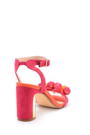 Women's Leather Accessory Detailed Heeled Shoes | Derimod