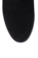 Women's Suede Heeled Leather Boots | Derimod