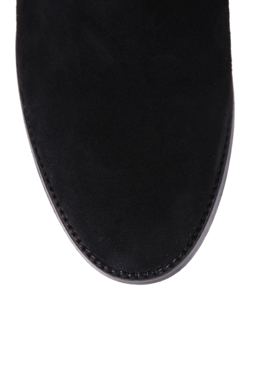 Women's Suede Heeled Leather Boots