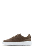 Male Beige Lace-up Suede Leather Sneaker | Derimod