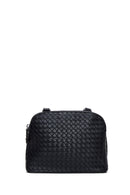 Women's Black Knitted Crossbody Bag | Derimod