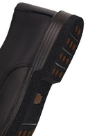 Male Black Lace-Up Leather Casual Shoes | Derimod