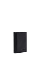 Men's Black Leather Wallet | Derimod