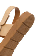 Women's Tan Strappy Sandals | Derimod