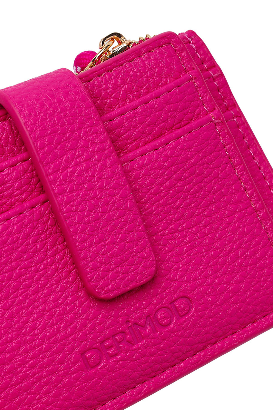 Woman Fuchsia Charm Cardholder