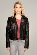 Jet Set Women's Leather Jacket | Derimod