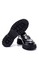 Kadın Deri Rugan Tokalı Loafer | Derimod