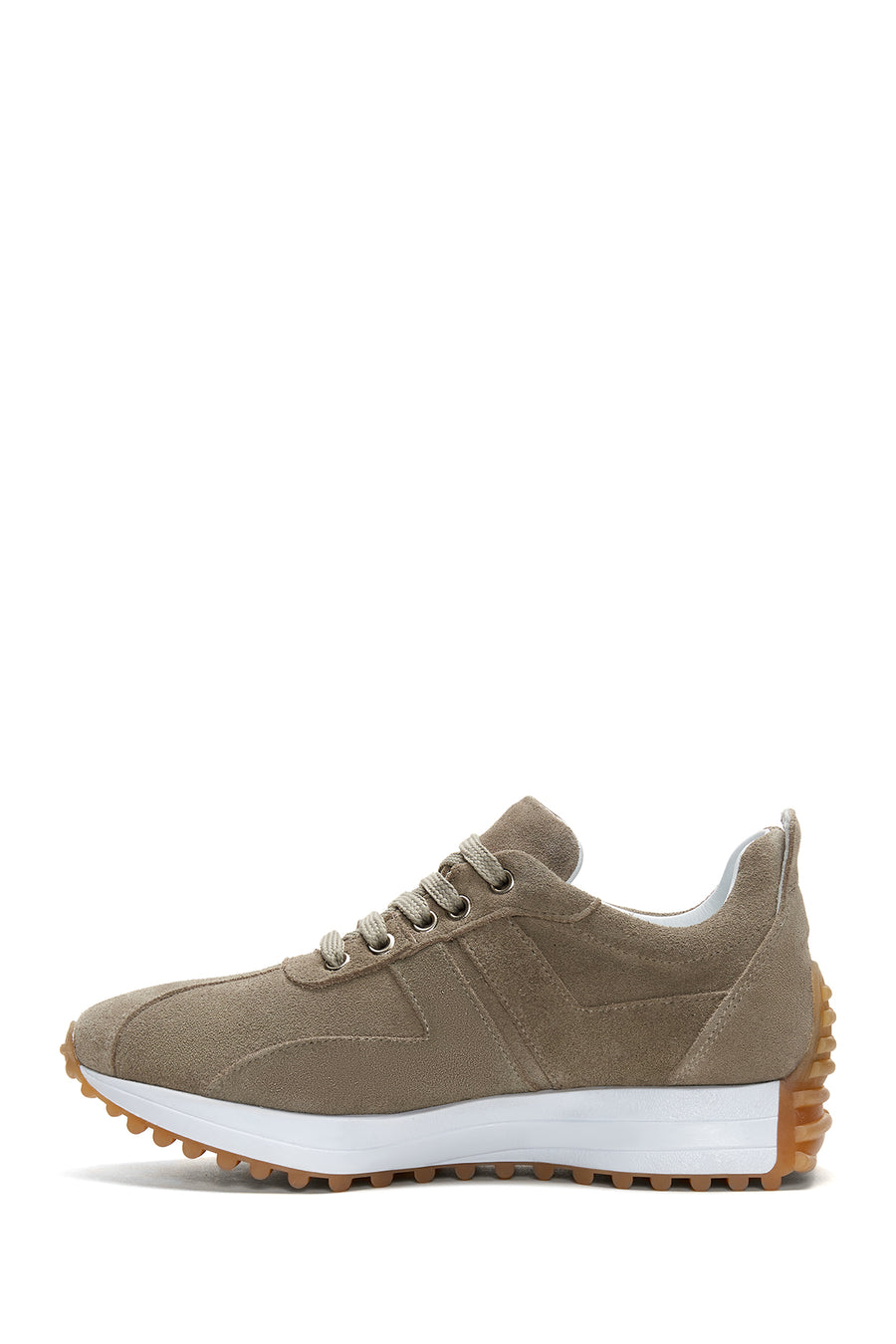 Kadın Deri Süet Sneaker