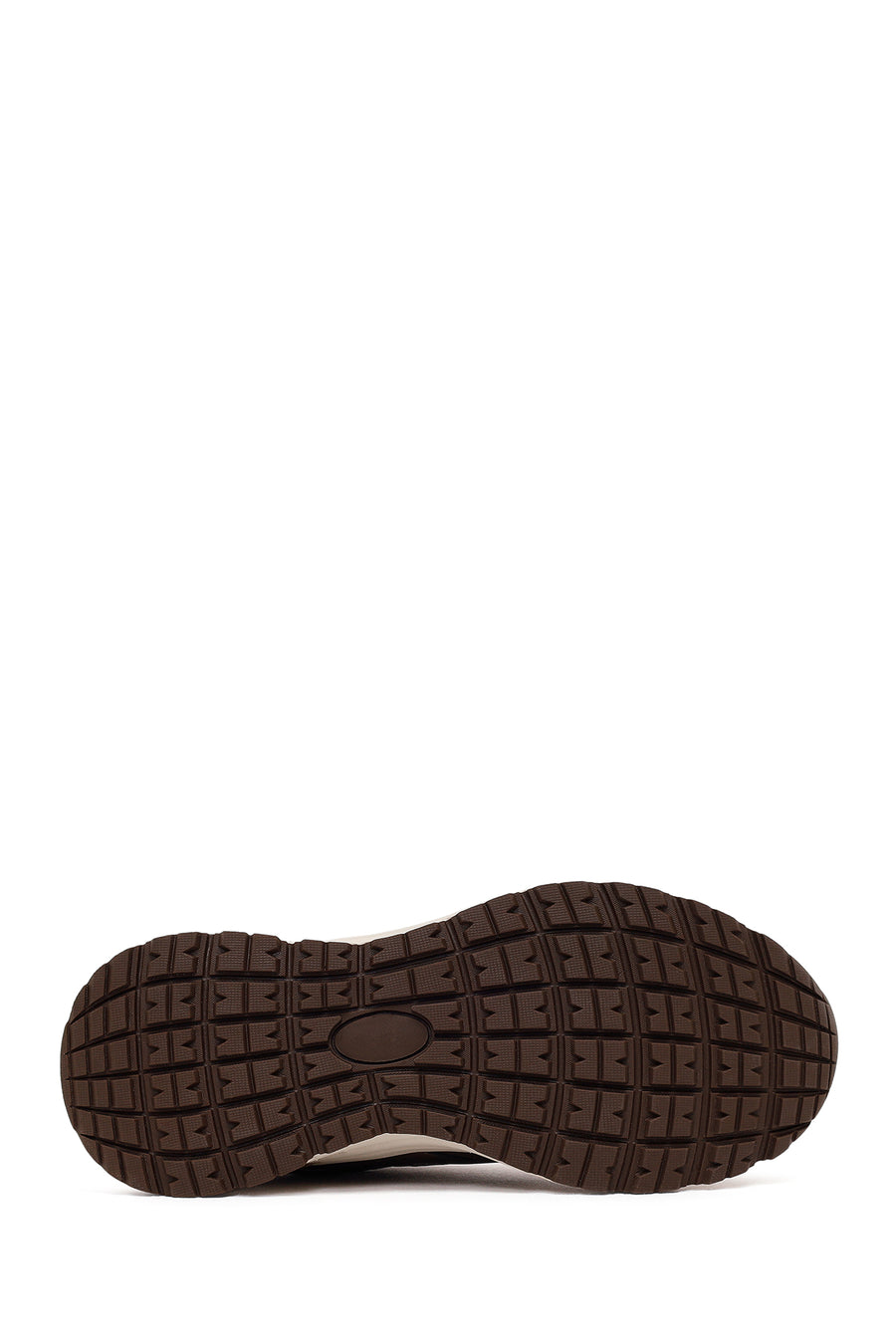 Kadın Vizon Bağcıklı Kalın Tabanlı Sneaker