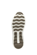 Geox Men's Beige U Xtors D - Mesh + Suede Lace-up Suede Leather Sneakers | Derimod