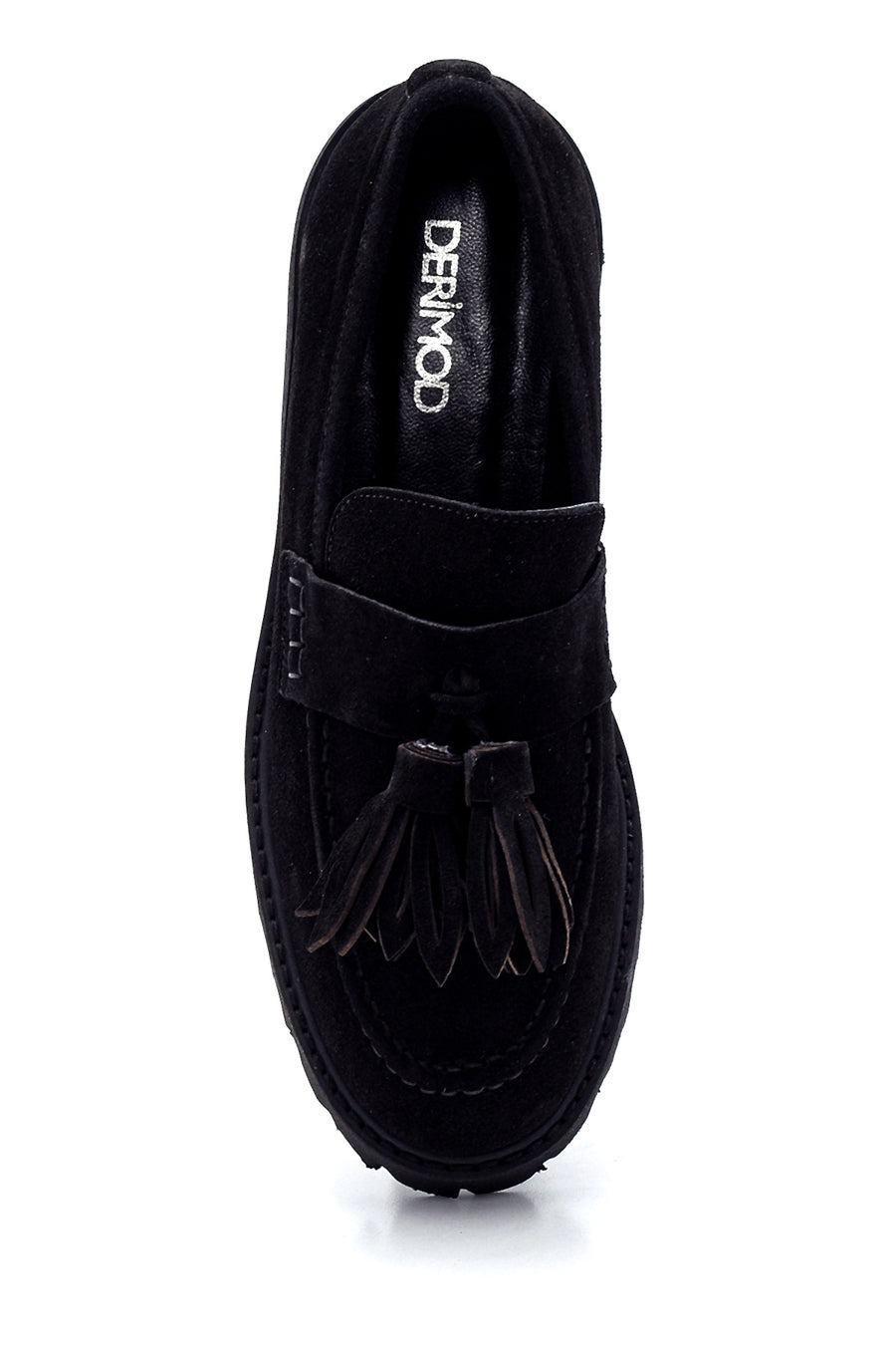 Kadın Deri Süet Loafer