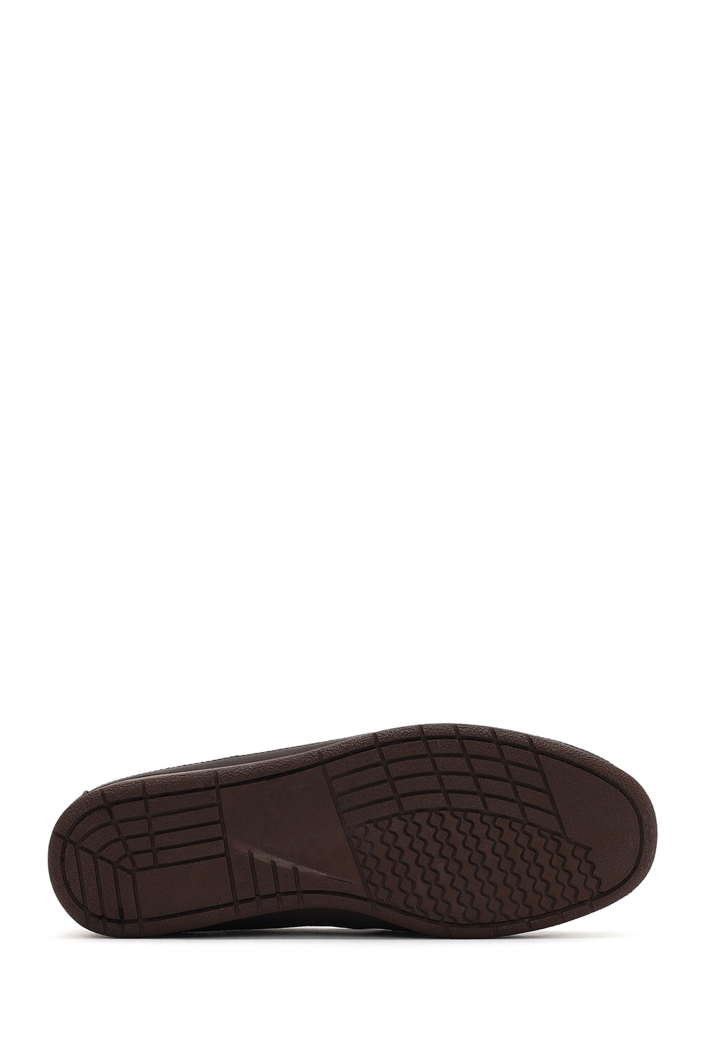 Erkek Kahverengi Deri Comfort Casual Ayakkabı
