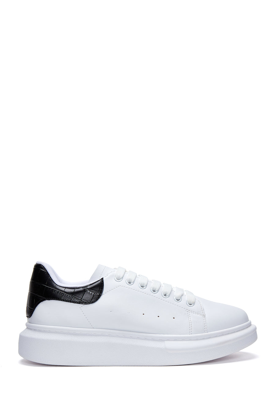 Erkek Beyaz Kalın Tabanlı Sneaker 22WFD629218 | Derimod