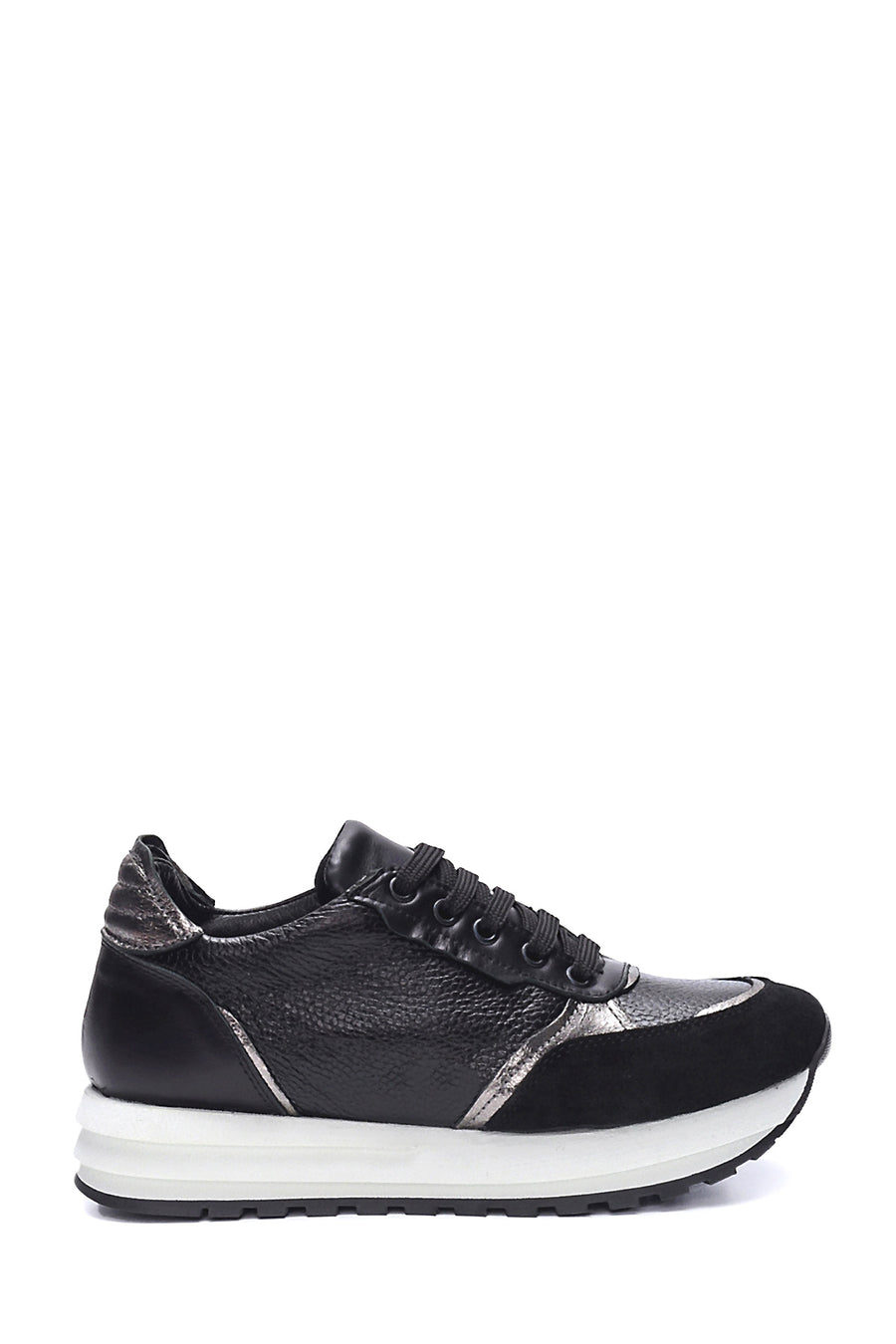 Kadın Deri Kalın Taban Sneaker 21WFD135114 | Derimod