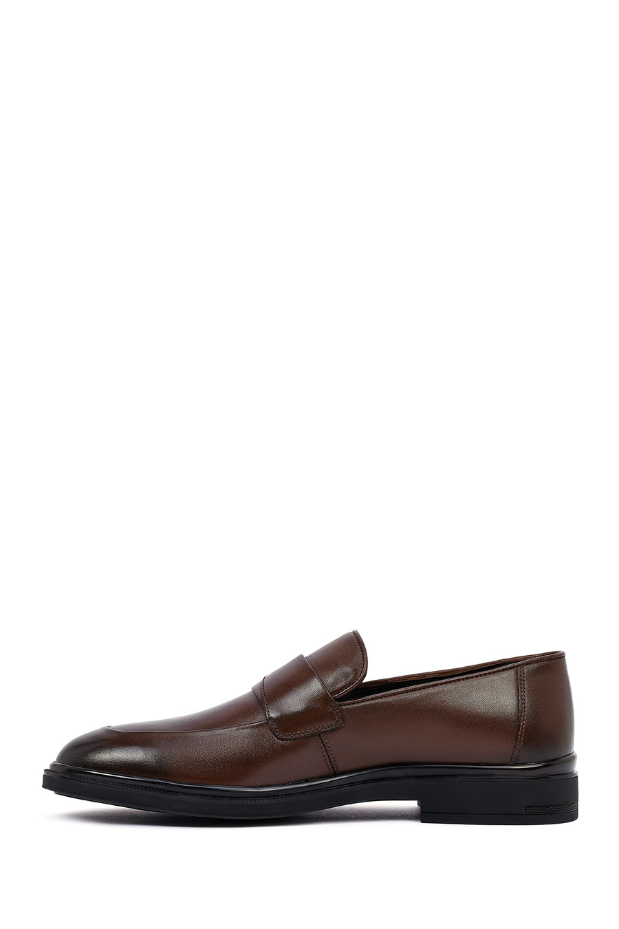 Male Brown Leather Classic Loafer