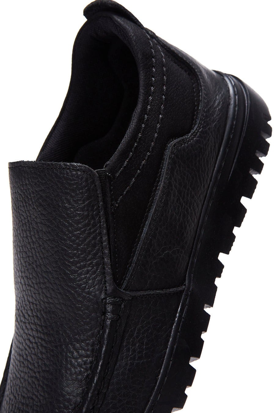 Erkek Siyah Deri Casual Loafer