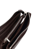 Men's Brown Leather Handbag | Derimod