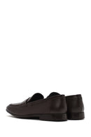 Erkek Kahverengi Deri Casual Loafer | Derimod