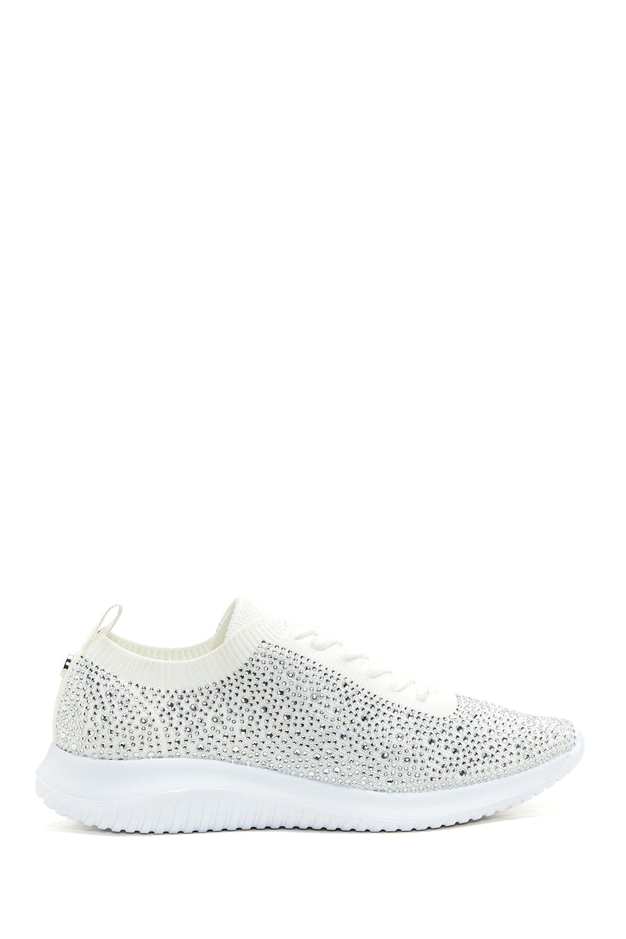 Kadın Beyaz Taşlı Sneaker 22SFD43156F | Derimod