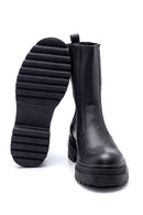 Women's Thick Soled Long Chelsea Boots | Derimod