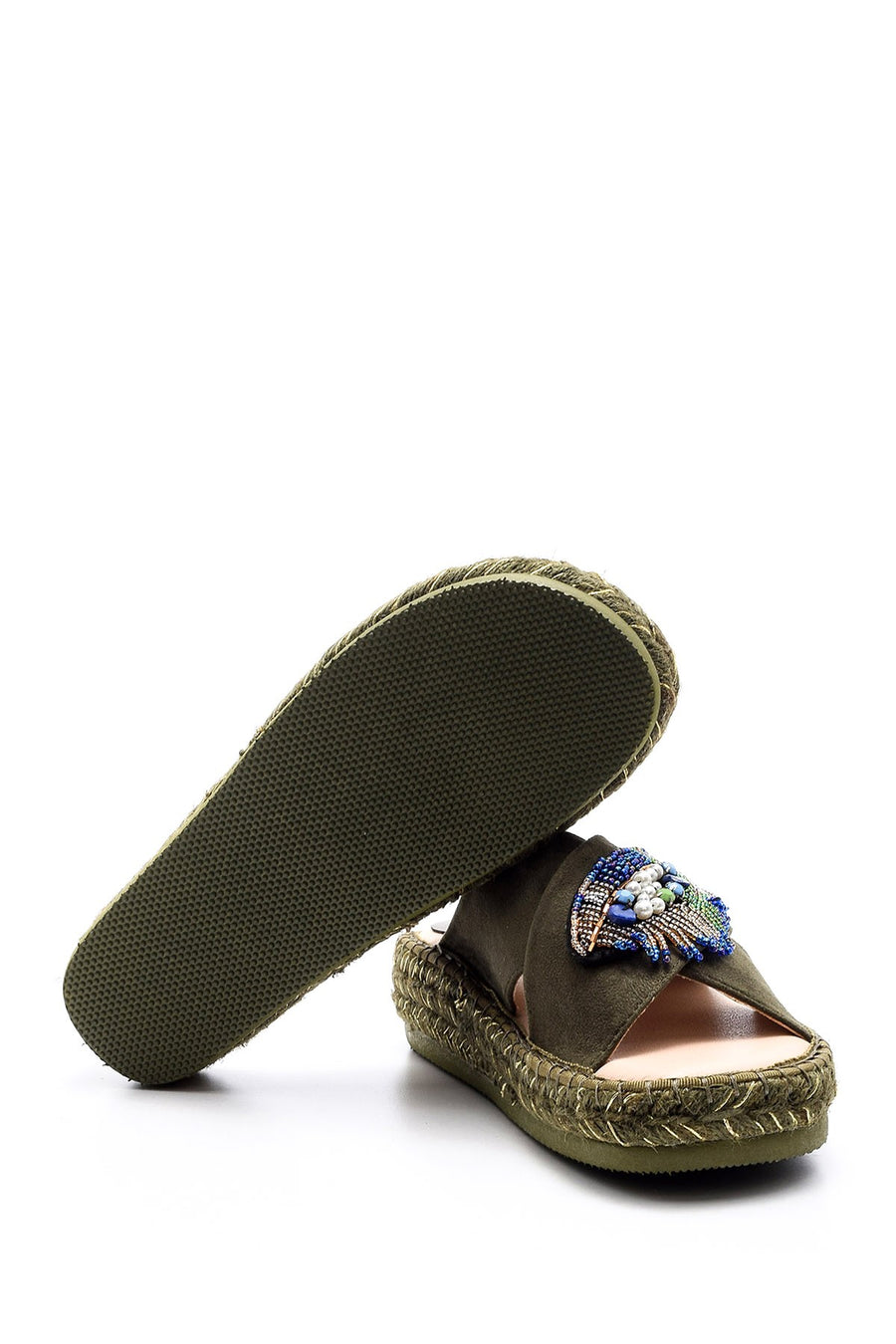 Women's Pearl Espadrille Slippers